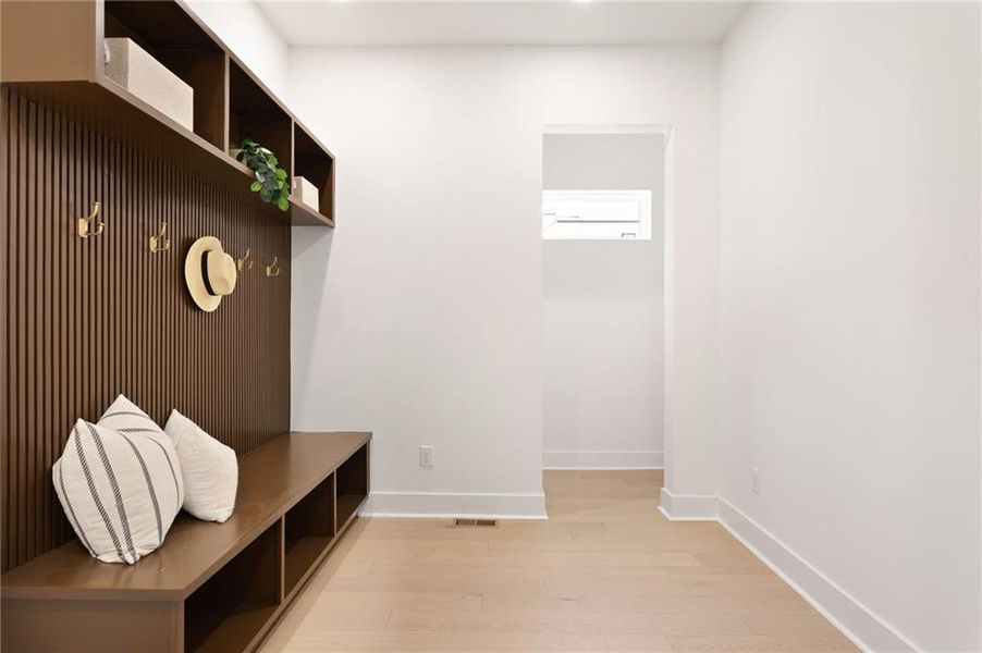Furnished interior view inside a new home in , Powder Springs (Image 44).