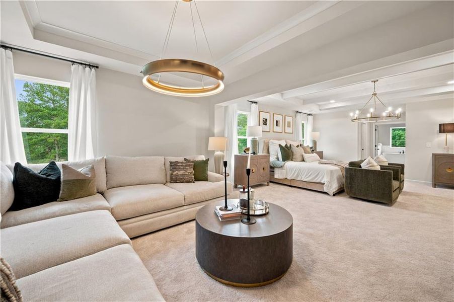 Furnished interior view inside a new home in Everson, Snellville (Image 26).