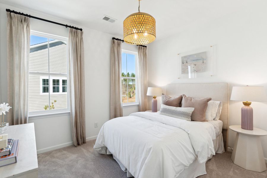 Furnished interior view inside a new home in Sweetgrass at Summers Corner, Summerville (Image 8).