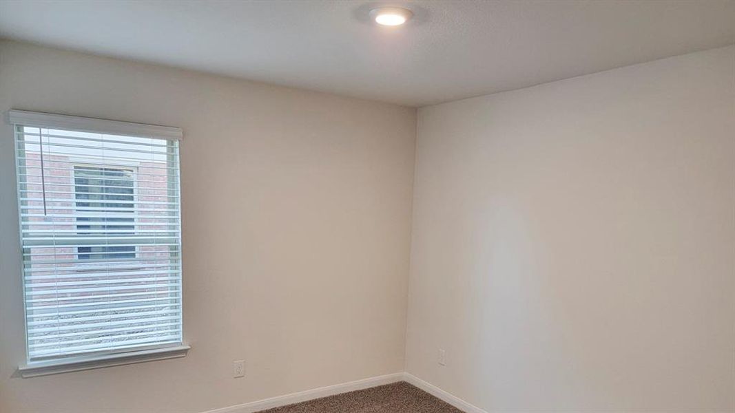Carpeted empty room featuring baseboards Carpeted empty room featuring baseboards