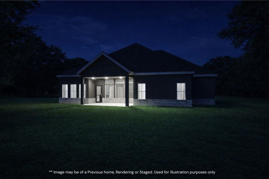 Exterior details and patio area of a home in , Willis (Image 8). Exterior details and patio area of a home in , Willis (Image 8).