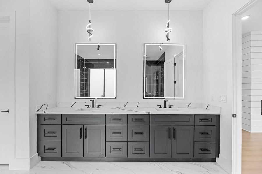 Furnished interior view inside a new home in , Jefferson (Image 14).