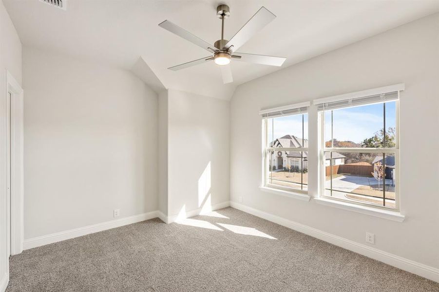 Spacious, unfurnished interior of a new home in Hayes Crossing, Midlothian (Image 21). Spacious, unfurnished interior of a new home in Hayes Crossing, Midlothian (Image 21).