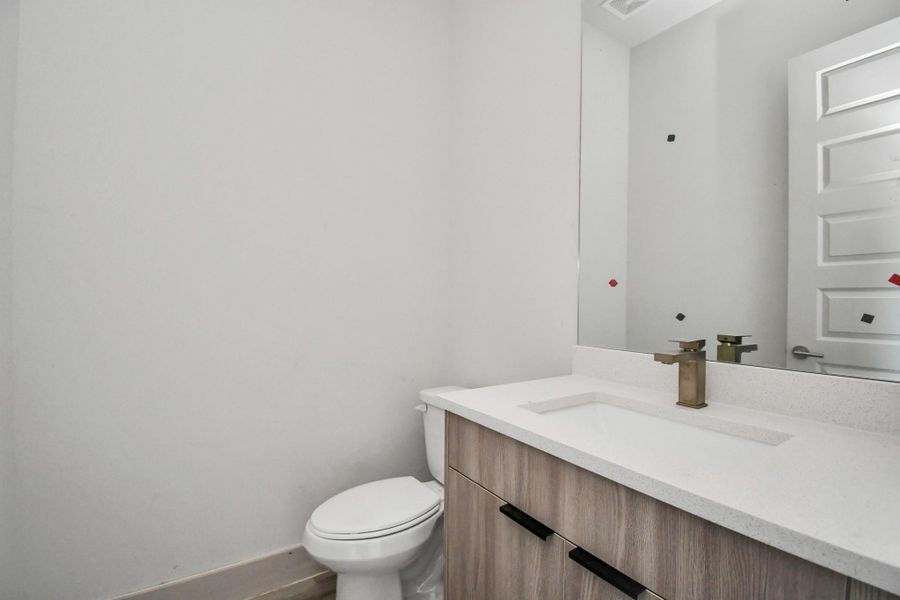 Powder Room for Guests and Visitors on the 1ST Floor Powder Room for Guests and Visitors on the 1ST Floor