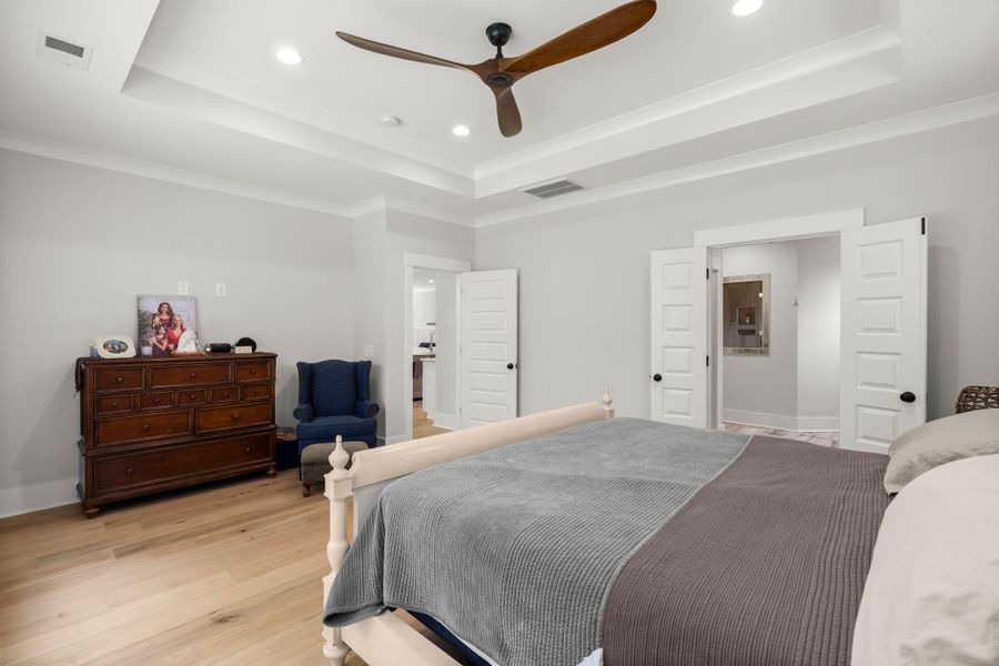 Furnished interior view inside a new home in , Huger (Image 36).