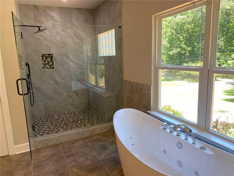 Furnished interior view inside a new home in , Atlanta (Image 10).