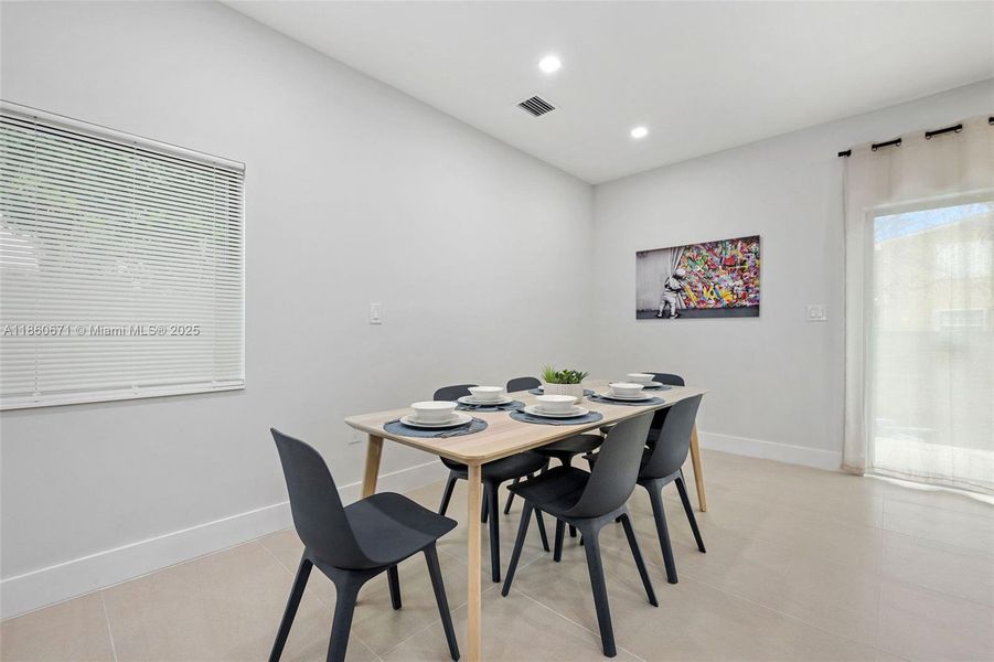 Furnished interior view inside a new home in , Miami (Image 8). Furnished interior view inside a new home in , Miami (Image 8).