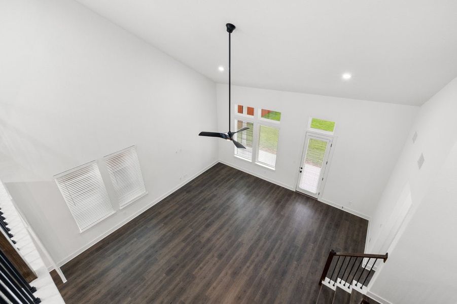 Furnished interior view inside a new home in Sauls Ranch, Round Rock (Image 14).