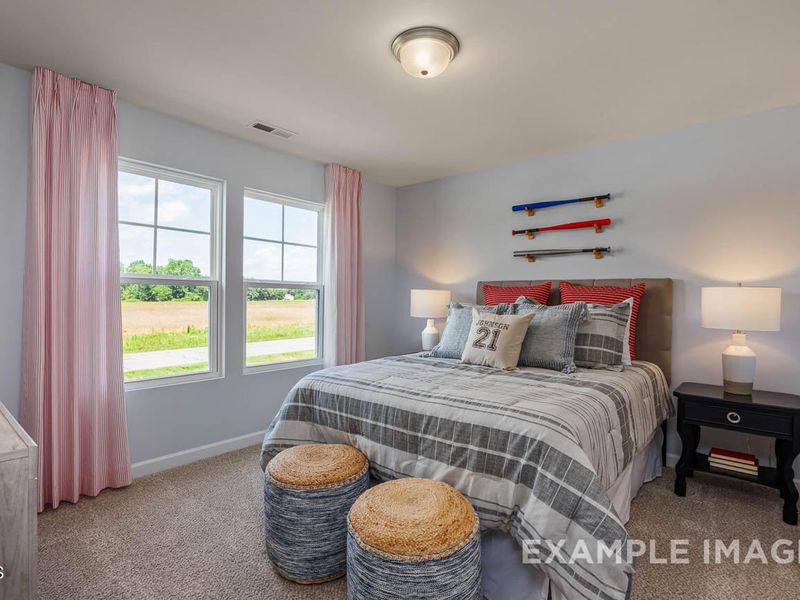 Furnished interior view inside a new home in Retreat at North Main, Lillington (Image 25).