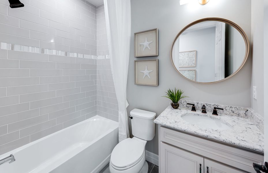 Stellar Guest Bathroom New home 55+ Communities in Murfreesboro by Del Webb