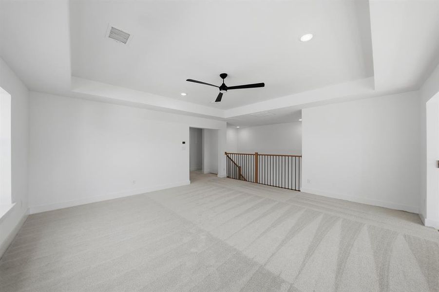 Spacious, unfurnished interior of a new home in Estates at Rockhill, Frisco (Image 34).