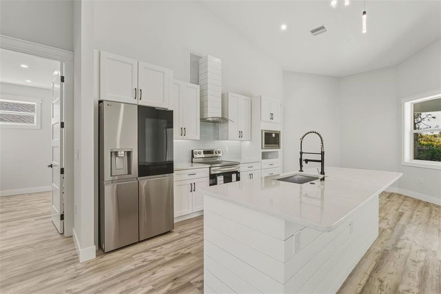 Furnished interior view inside a new home in , Rotonda West (Image 18).