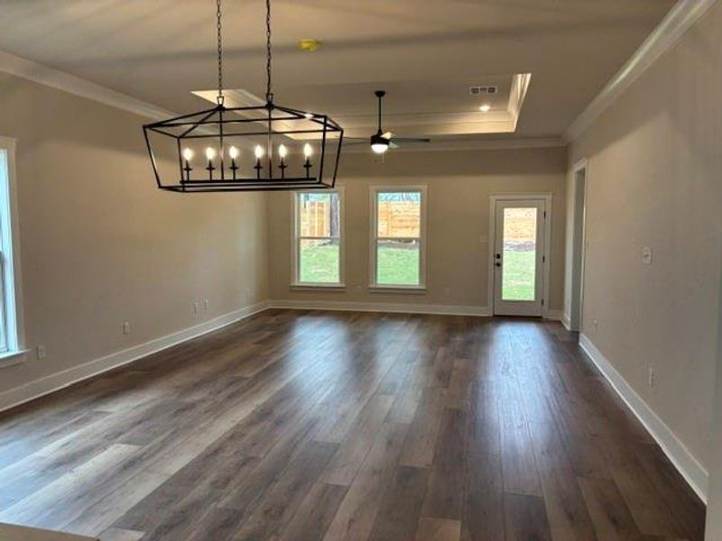 Spacious, unfurnished interior of a new home in Two Step Farm, Montgomery (Image 21). Spacious, unfurnished interior of a new home in Two Step Farm, Montgomery (Image 21).