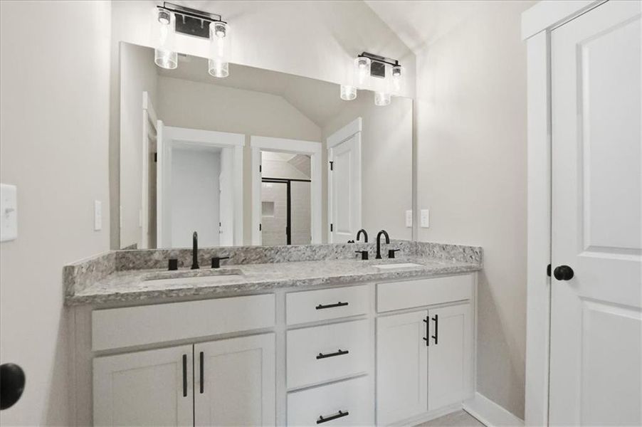 Furnished interior view inside a new home in Old Town Estates, Dacula (Image 34).