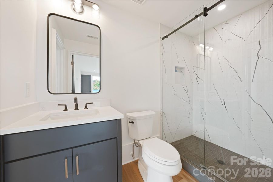 Furnished interior view inside a new home in , Charlotte (Image 18). Furnished interior view inside a new home in , Charlotte (Image 18).