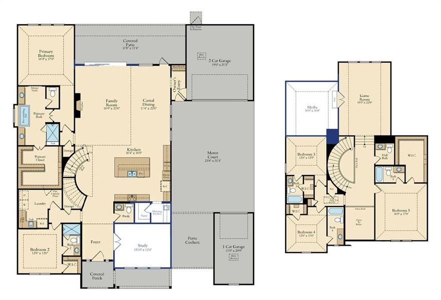 With outstanding space and all the luxurious finishes you can imagine, our Jason plan is everything you have ever wanted in a forever home!