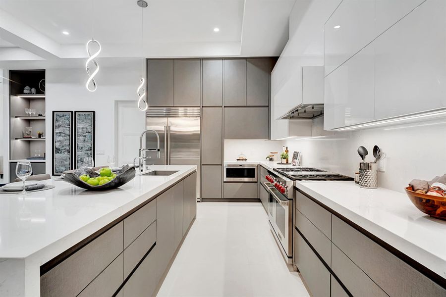 Furnished interior view inside a new home in , Boca Raton (Image 12).