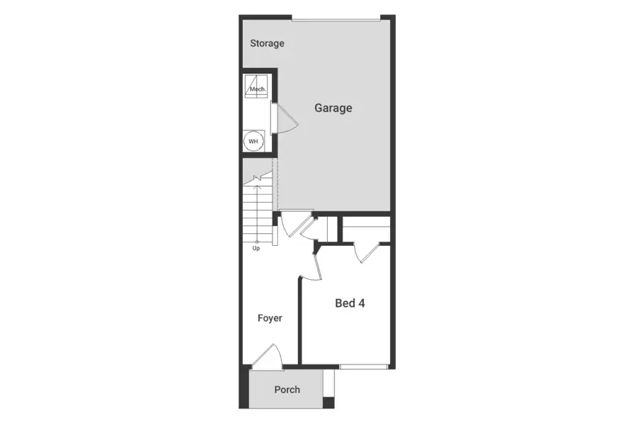 2D floor plan layout of this home in Banning Lewis Ranch, Colorado Springs, CO (Image 3). 2D floor plan layout of this home in Banning Lewis Ranch, Colorado Springs, CO (Image 3).