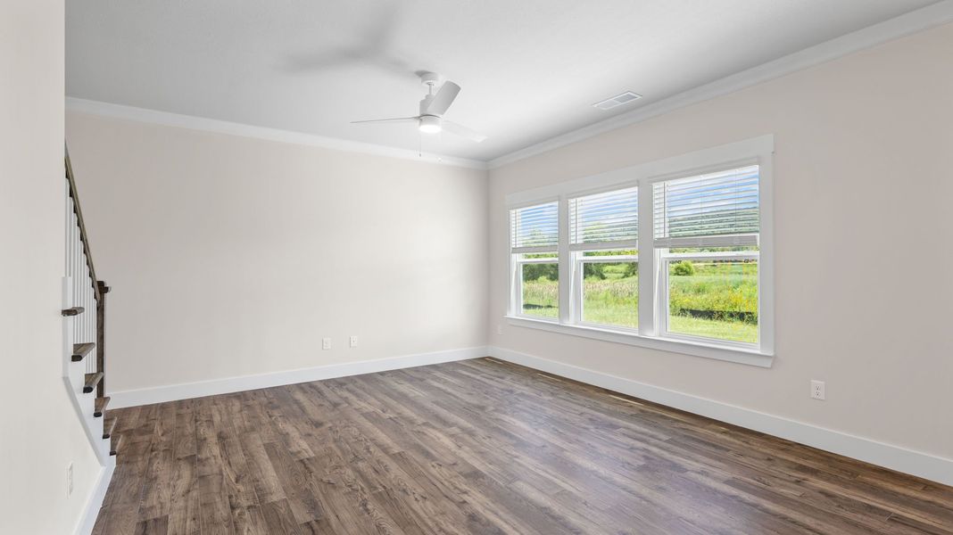 Spacious, unfurnished interior of a new home in Harbor Crest, Ooltewah (Image 18). Spacious, unfurnished interior of a new home in Harbor Crest, Ooltewah (Image 18).