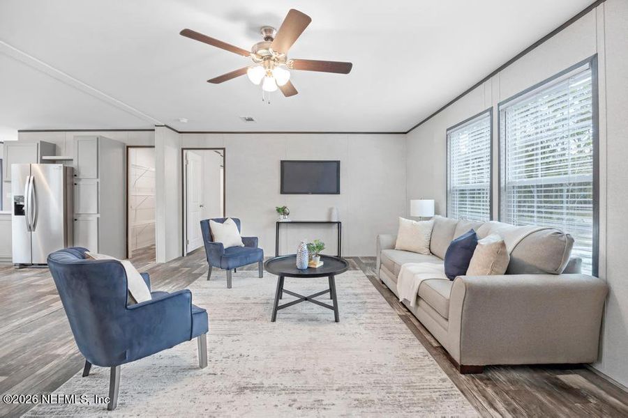 Furnished interior view inside a new home in , Hastings (Image 4).