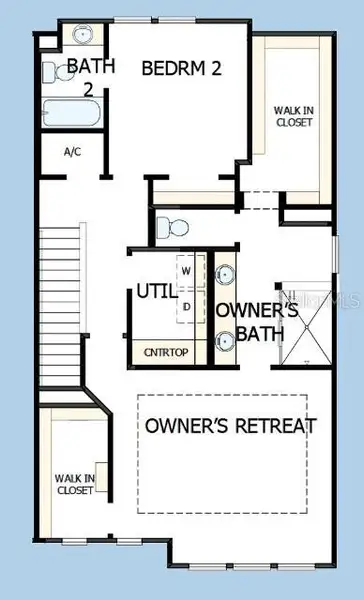 2D floor plan layout of this home in , Sarasota, FL (Image 6).