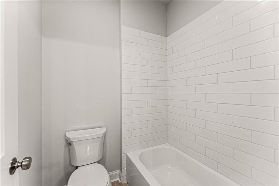 Furnished interior view inside a new home in Promenade at Sawnee Village, Cumming (Image 44).