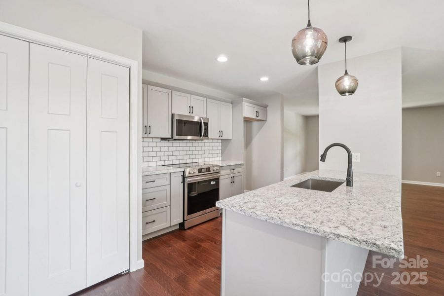 Furnished interior view inside a new home in , Asheville (Image 7).