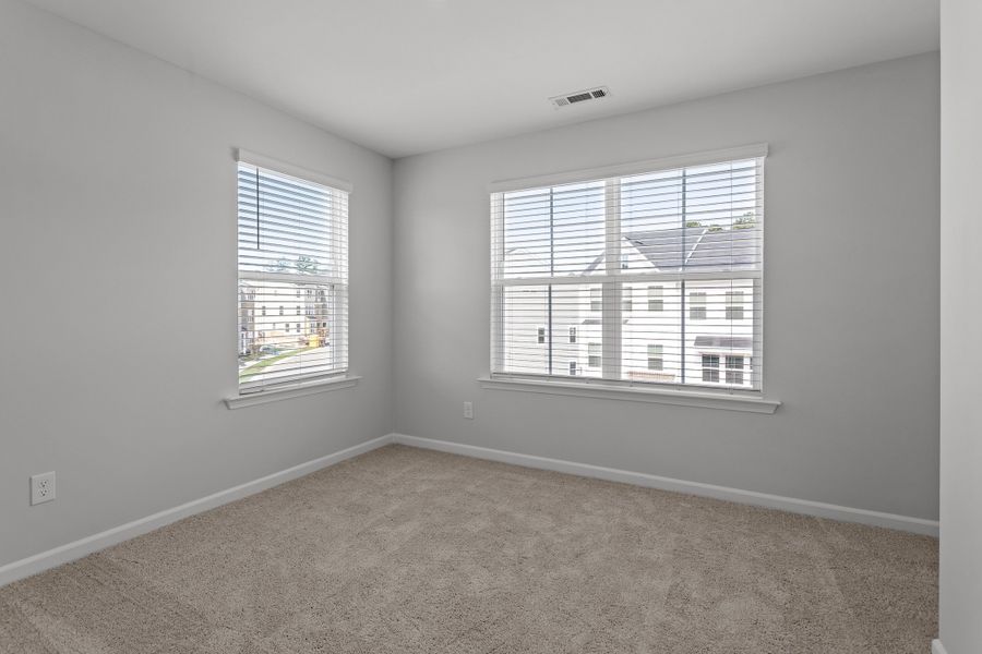 Spacious, unfurnished interior of a new home in Renaissance at White Oak, Garner (Image 29). Spacious, unfurnished interior of a new home in Renaissance at White Oak, Garner (Image 29).