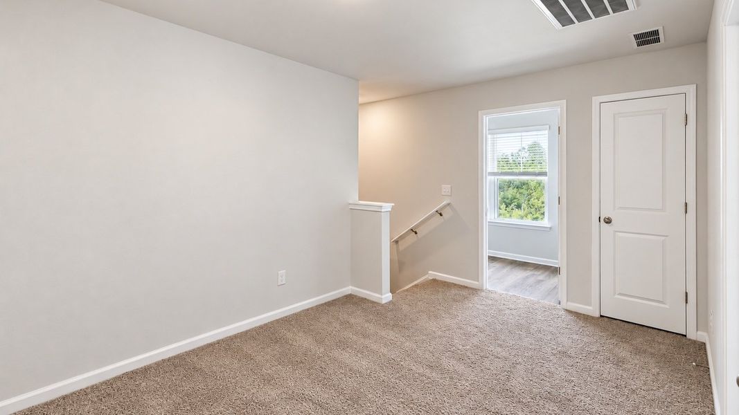 Spacious, unfurnished interior of a new home in The Cove at Mallard Crossing, Summerville (Image 14). Spacious, unfurnished interior of a new home in The Cove at Mallard Crossing, Summerville (Image 14).