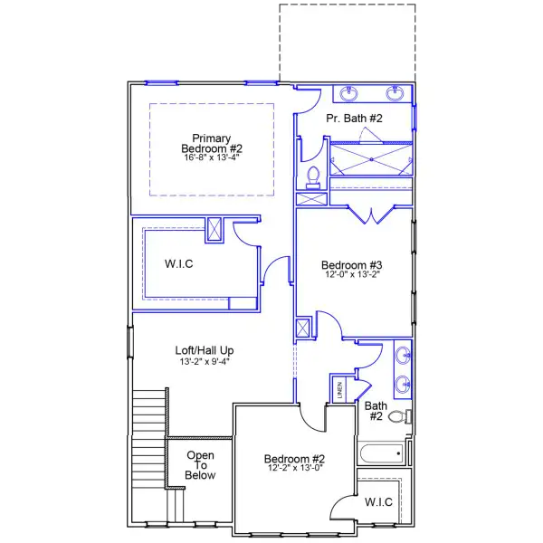 2D floor plan layout of this home in Sweetbrier, Durham, NC (Image 3). 2D floor plan layout of this home in Sweetbrier, Durham, NC (Image 3).