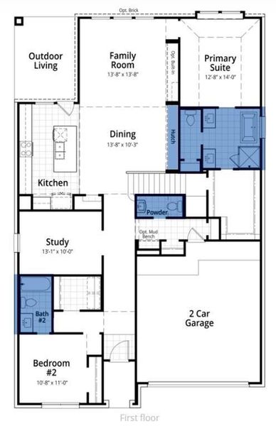 1st floor plan