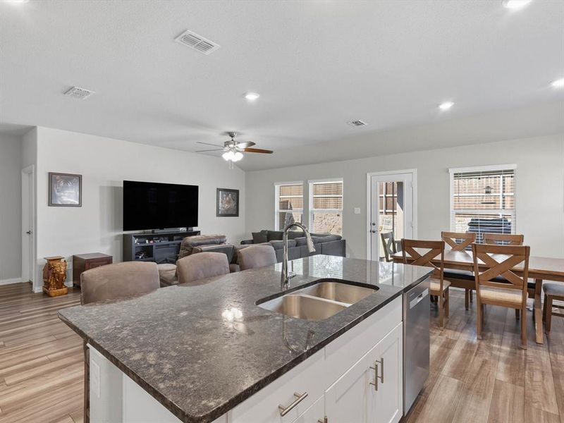 Furnished interior view inside a new home in , Denton (Image 14). Furnished interior view inside a new home in , Denton (Image 14).