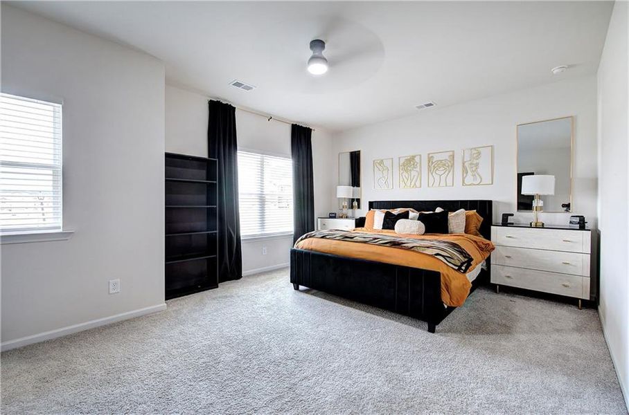 Furnished interior view inside a new home in , Cartersville (Image 19).