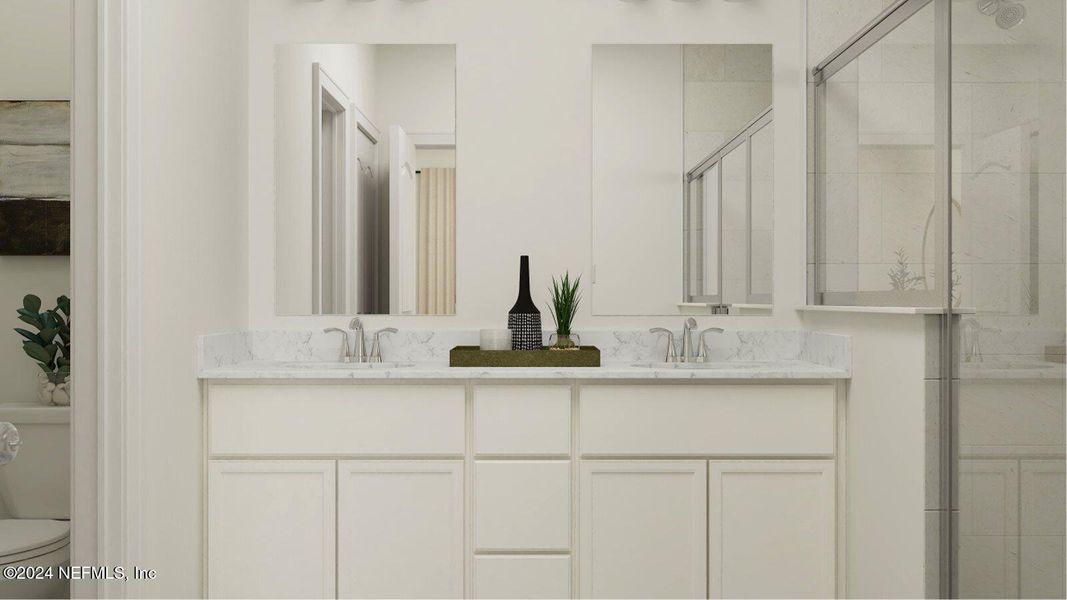 Furnished interior view inside a new home in , Green Cove Springs (Image 9).