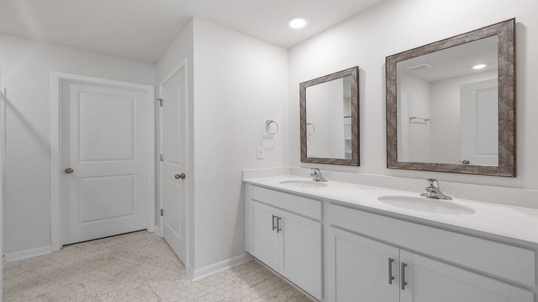 Furnished interior view inside a new home in Lightwood Cottages, Moore (Image 11).