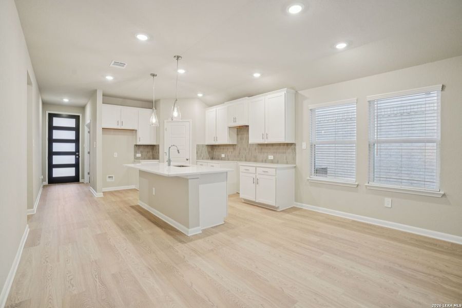 Furnished interior view inside a new home in Sagebrooke - Premier Series, San Antonio (Image 6).