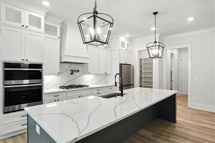 Furnished interior view inside a new home in , Winder (Image 15).