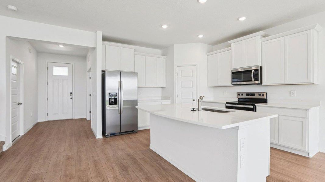 Furnished interior view inside a new home in Summerlin at Hawthorne Ranch, Lakeland (Image 4).