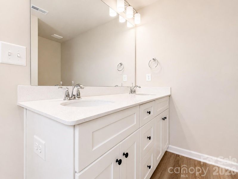 Close-up of interior finishes inside a home in , Charlotte (Image 11).