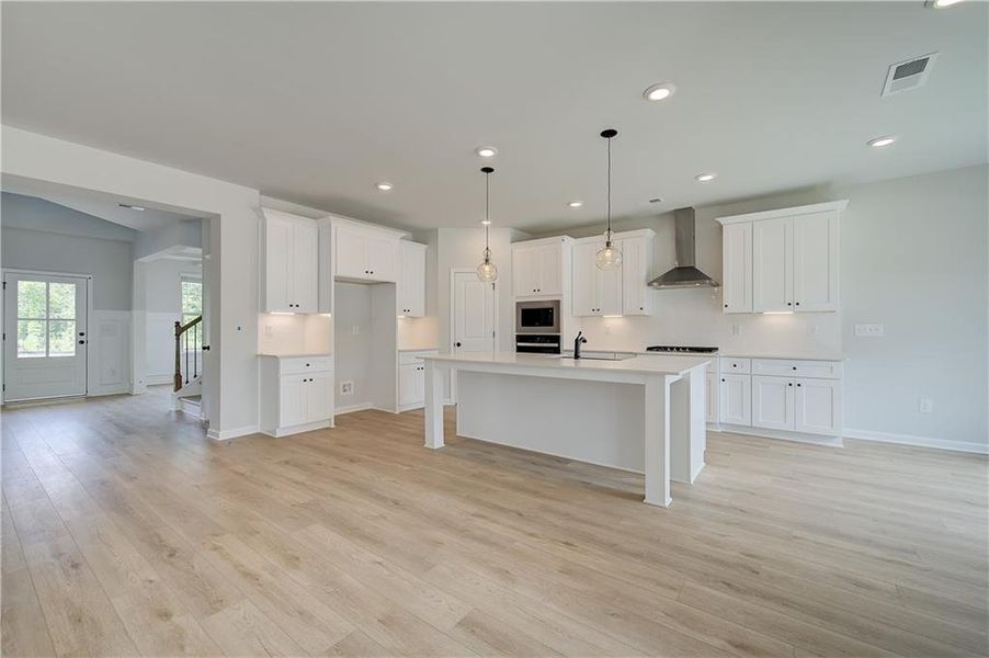 Furnished interior view inside a new home in Kingston, Locust Grove (Image 5).