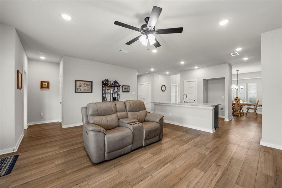 Furnished interior view inside a new home in , Waco (Image 19).