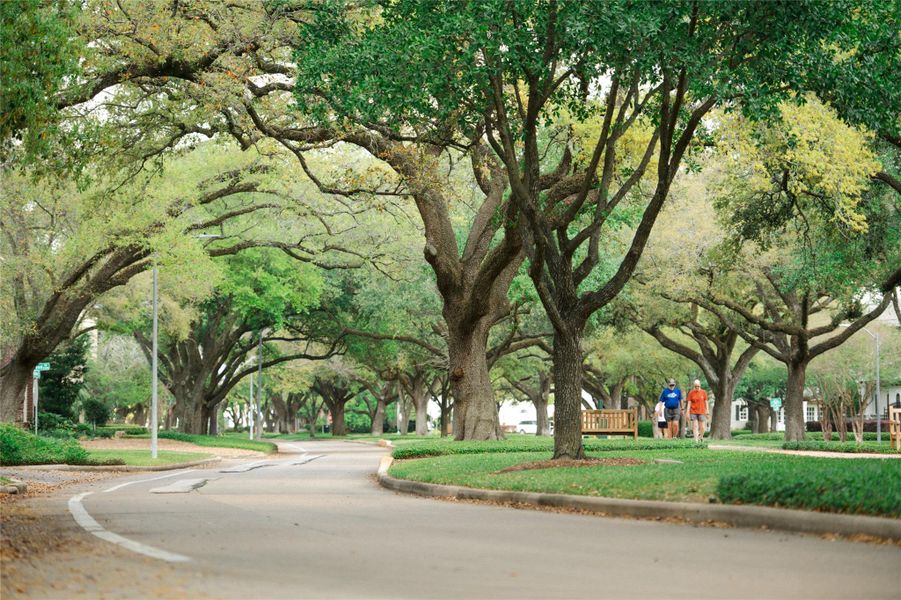 Enjoy a morning run on the nearby "Tanglewood Boulevard".