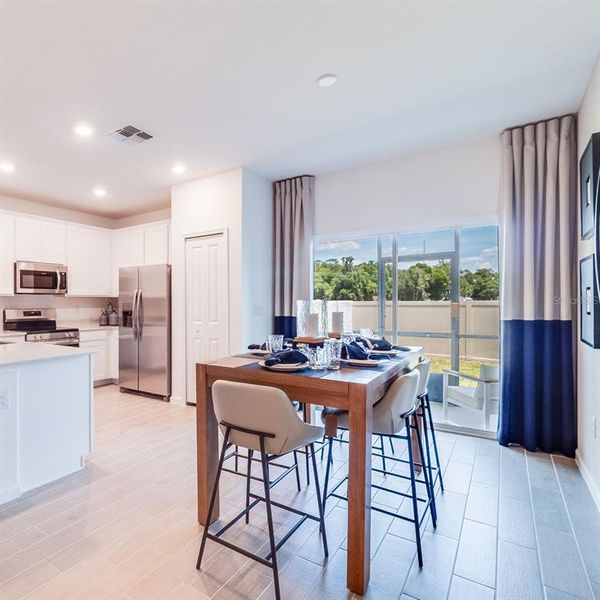 Furnished interior view inside a new home in , Ocala (Image 41).