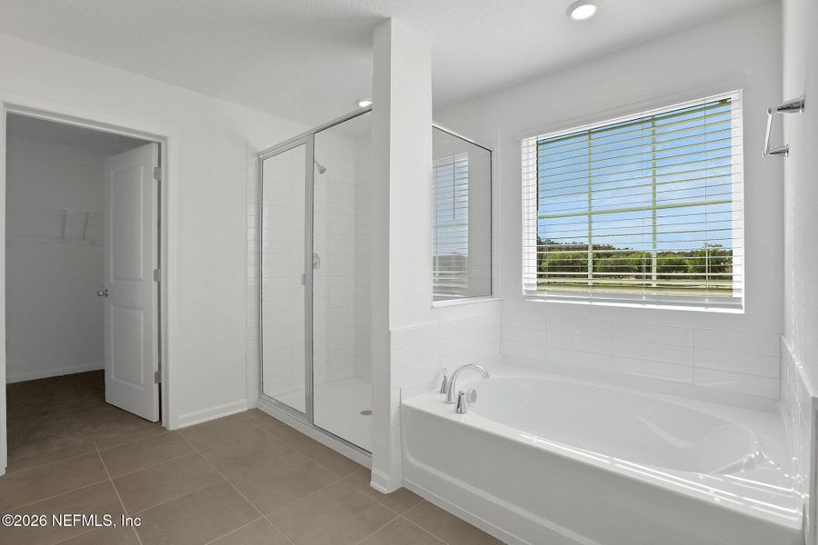 Furnished interior view inside a new home in Amberly, Green Cove Springs (Image 12).