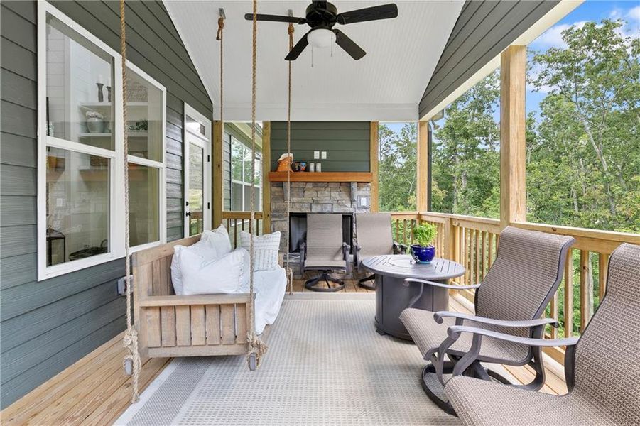 Furnished interior view inside a new home in , Cartersville (Image 5). Furnished interior view inside a new home in , Cartersville (Image 5).