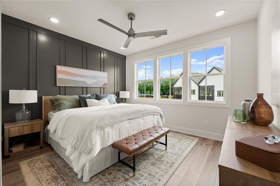 Furnished interior view inside a new home in The Gathering – Alpharetta, Alpharetta (Image 30).
