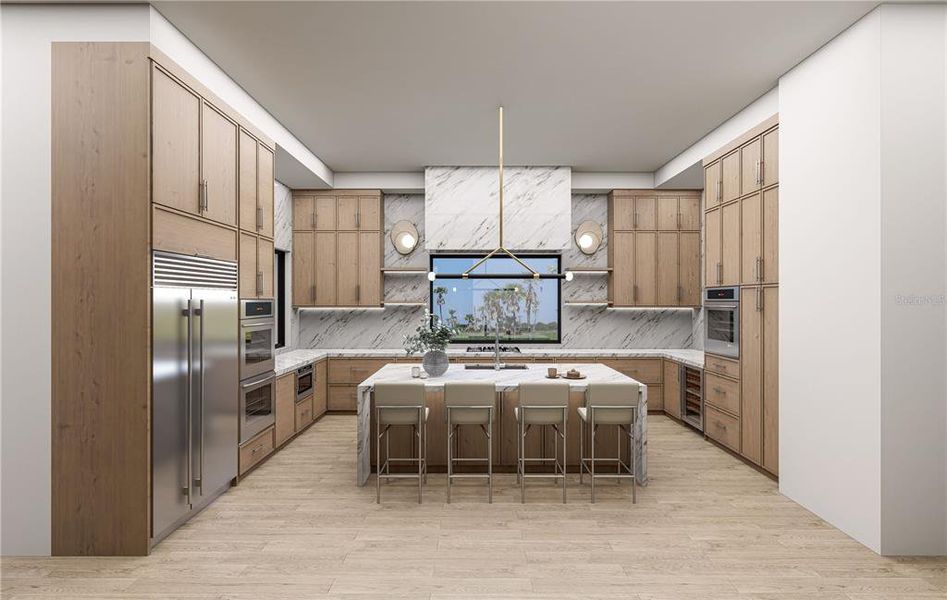 Furnished interior view inside a new home in , St. Petersburg (Image 12).