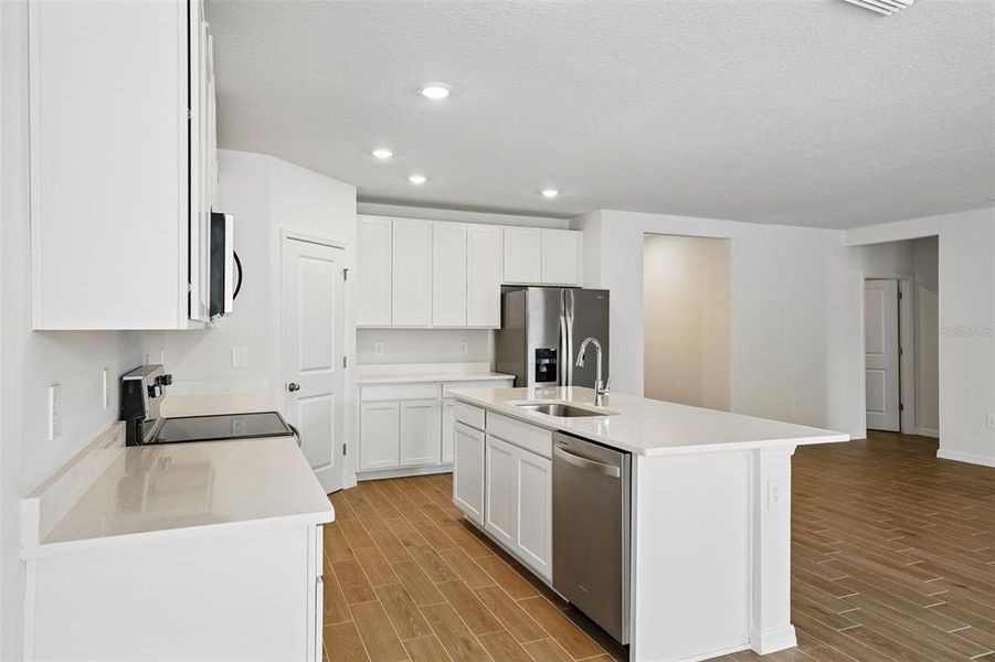 Furnished interior view inside a new home in Pine Ridge Meadows, Hudson (Image 18).
