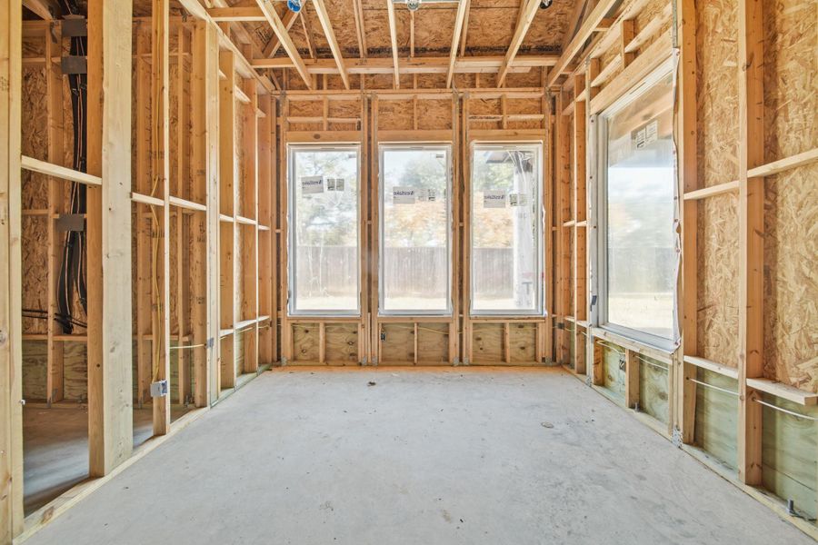 In-progress construction of a new home in , Houston, TX (Image 40).