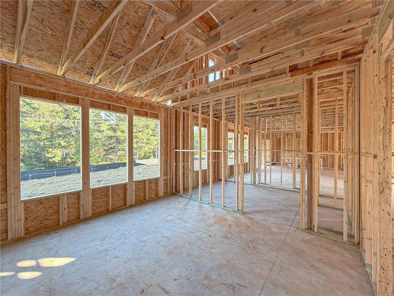 In-progress construction of a new home in Ashbury Commons, Powder Springs, GA (Image 45).